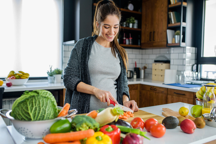 Las verduras son una fuente de hidratación para la pérdida de agua.